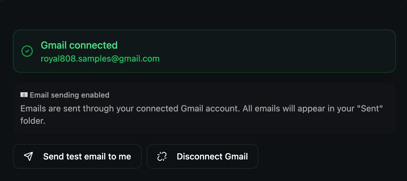 Gmail Setup