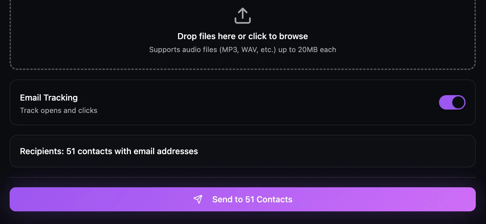 Email Automations Dashboard